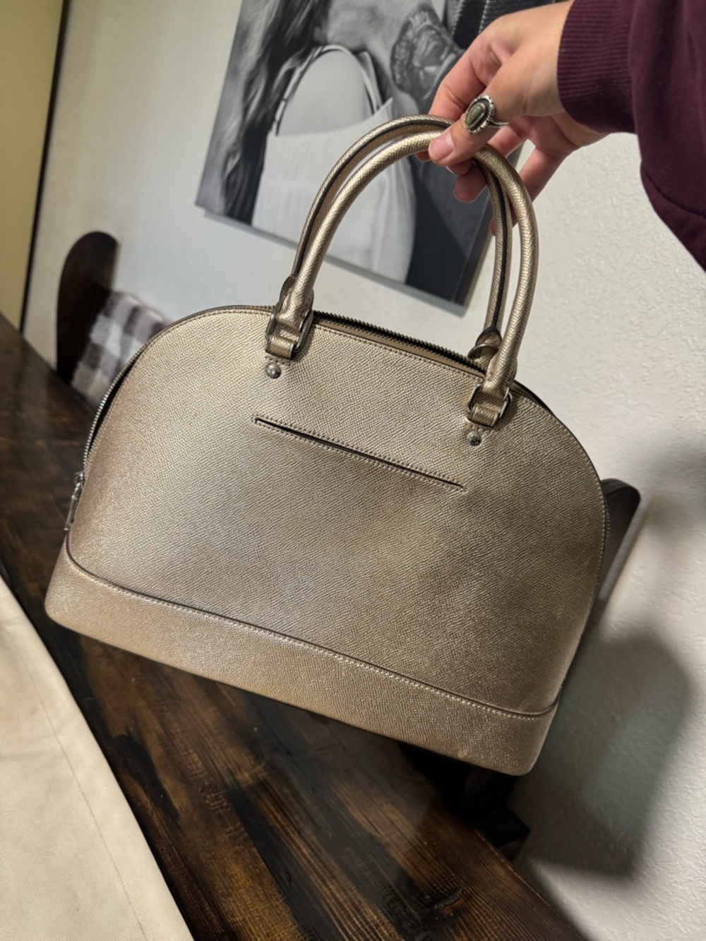 Coach Sierra Signature Dome Satchel - Picture 2 of 5